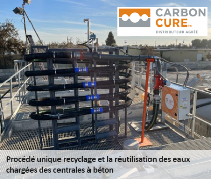 Communiqué de presse : CARBONCURE - Recyclage des eaux