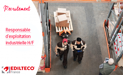 [RECRUTEMENT] - Responsable d'exploitation industrielle F/H