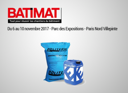 SALON BATIMAT – EDILTECO PRESENTE POLIFLUIDE® 900 ET POLIFLUIDE® 1200