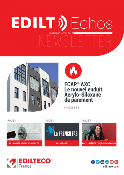 NEWSLETTER EDILT-ECHOS N°7