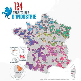 [CGET] L’État s’engage auprès de 124 territoires pour redynamiser l’industrie française